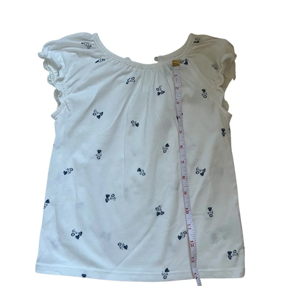 OshKosh B'gosh |Light Blue Flutter Sleeve Tee Shirt- Size 5T